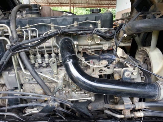 ISUZU FXZ 270 แรงม้า ปี 51 2 เพลาดัมพ์ กระบะสามมิตรลอนเฉียง มีระบบลากจูง