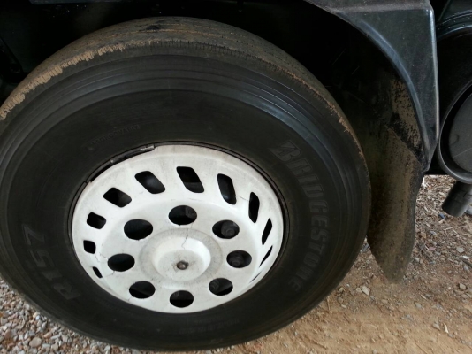 ISUZU FXZ 270 แรงม้า ปี 51 2 เพลาดัมพ์ กระบะสามมิตรลอนเฉียง มีระบบลากจูง