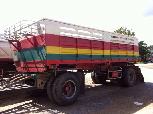 ขายรถพ่วงสิบล้อดัมพ์ Hino 2K เครื่อง P11C-320 แรง ปี 40 เกียร์อิตั้น ช่วงล่าง ZM 10 น็อต ลูก 2 เพลา