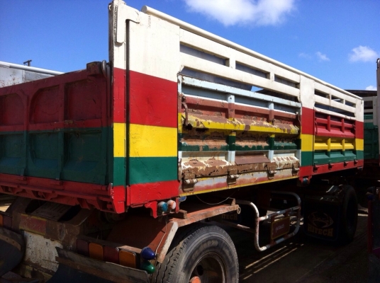 ขายรถพ่วงสิบล้อดัมพ์ Hino 2K เครื่อง P11C-320 แรง ปี 40 เกียร์อิตั้น ช่วงล่าง ZM 10 น็อต ลูก 2 เพลา