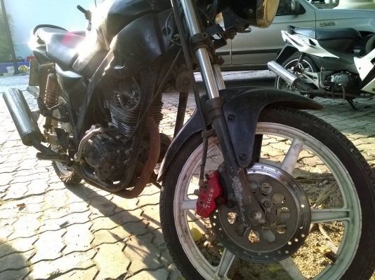 ไทเกอร์150 รถตำรวจ(ขายแล้ว ขอบคุณพี่เสือครับ)