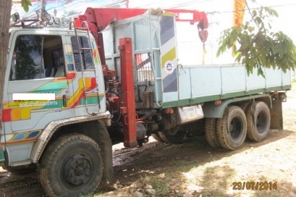 ขายถูกๆ คับ Roc 175 สิบล้อดั้มพ์ ติดเครน 3 ตัน 3 ปลอก พร้อมใช้ครับ โท ขายถูกๆ คับ Roc 175 สิบล้อดั้มพ์ ติดเครน 3 ตัน 3 ปลอก พร้อมใช้ครับ โท