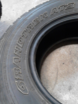 265/70R16 DUNLOP GRANDTREK AT3 ตัวหนังสือขาว ชุด 4 เส้น TEL.081-427-3941 265/70R16 DUNLOP GRANDTREK AT3 ตัวหนังสือขาว ชุด 4 เส้น TEL.081-427-3941