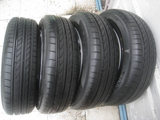 ขายกะทะล้อป้ายแดง city ขอบ15 4รู100 พร้อมยาง  ปี14 สนใจติดต่อเล็กคลองสามครับ 081-3747940