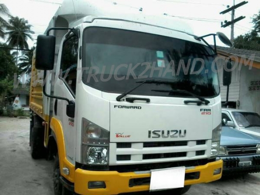 รถบรรทุก 6 ล้อ ISUZU FRR เครื่อง 210 แรงม้า ปีจดทะเบียน 2553