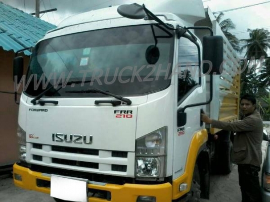 รถบรรทุก 6 ล้อ ISUZU FRR เครื่อง 210 แรงม้า ปีจดทะเบียน 2553 รถบรรทุก 6 ล้อ ISUZU FRR เครื่อง 210 แรงม้า ปีจดทะเบียน 2553