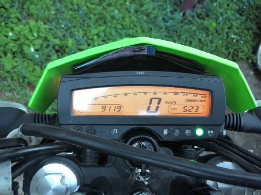 ขาย klx250 ด่วน รถวิ่งแค่ 9,000 กว่าโล ขาย 85,000 บาท