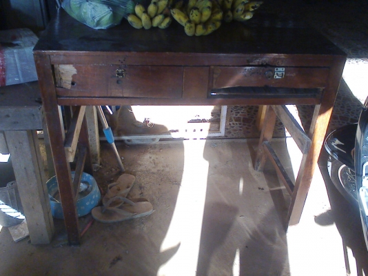 โตะไม้สักรุ่นเก่า