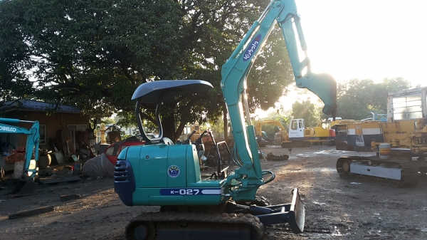 ขายรถขุด-ดัน แบ็คโฮ. KUBOTA K-027 รถเก่านอก สภาพพร้อมใช้ มีเอกสารแจ้งจำหน่าย ขายรถขุด-ดัน แบ็คโฮ. KUBOTA K-027 รถเก่านอก สภาพพร้อมใช้ มีเอกสารแจ้งจำหน่าย