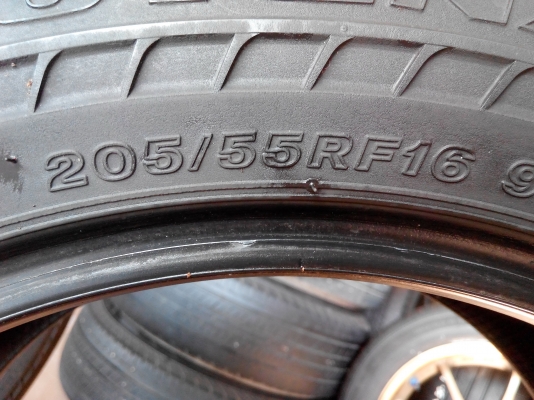 ยาง bridgestone potenza s001 205/55/16 ปี12 ยาง bridgestone potenza s001 205/55/16 ปี12
