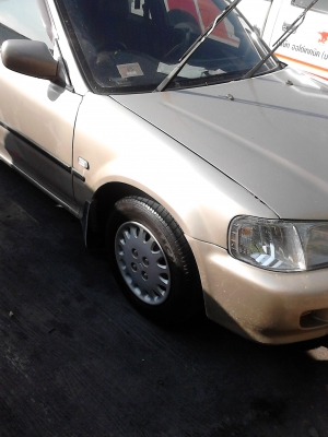 175/70R13  กะทะล้อพร้อมยาง  4 เส้น THUNDER  TEL.081-427-3941