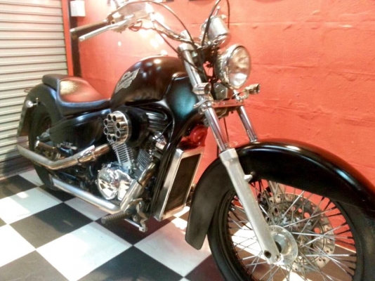 T&amp;T BIKE RAMA2 จัดมาใหม่1คัน 57900฿HONDA STEED 400ปี96 อินวอย สรรพสามิต รถพร้อมเดินทาง เก็บงานสวยใสทุกจุด97\% ระบบไฟติดครบ