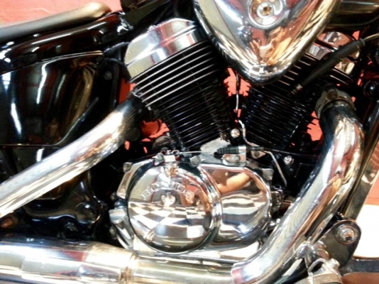 T&amp;T BIKE RAMA2 จัดให้คับด่วน 129000฿HONDA STEED600สภาพนางฟ้าสวย100\% ทะเบียนแท้โอนขนส่งเลขตอง111ภาษีพรบ.58เครื่องดีจบ