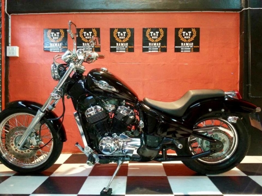 T&amp;T BIKE RAMA2 จัดให้คับด่วน 129000฿HONDA STEED600สภาพนางฟ้าสวย100\% ทะเบียนแท้โอนขนส่งเลขตอง111ภาษีพรบ.58เครื่องดีจบ