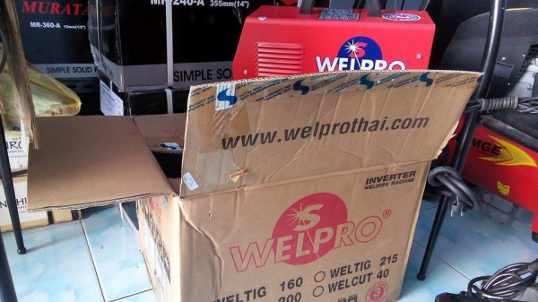 ขายตู้เชื่อมอาร์กอน WELPRO สภาพ 100\% ราคาถูกๆครับ