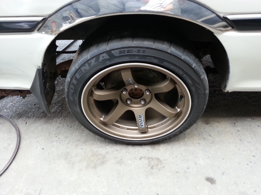 te37 17×8.5-9.5 พร้อมยาง te37 17×8.5-9.5 พร้อมยาง