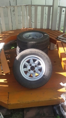 ขายล้อ hayachi Japan ขอบ13 "6นิ้ว 4รู110 ขายแล้วครับ