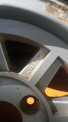 ขายล้อ hayachi Japan ขอบ13 "6นิ้ว 4รู110 ขายแล้วครับ