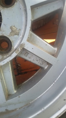 ขายล้อ hayachi Japan ขอบ13 "6นิ้ว 4รู110 ขายแล้วครับ