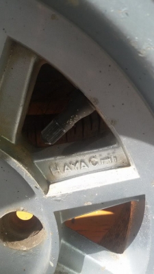 ขายล้อ hayachi Japan ขอบ13 "6นิ้ว 4รู110 ขายแล้วครับ