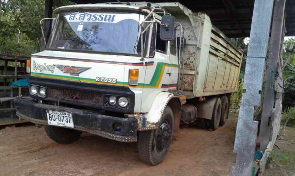 ขายครับKT925เครื่องEH700เบรคลมดั้มเพลาเดียวไม่ดั้มเครื่องดีแคชชีงามๆยางเต็มเอกสารพร้อมโอนราคา6ล้อครับ