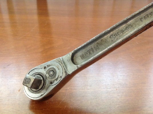 ขายก๊อกแก๊ก Vintage Snap-on No.71N 1/2"