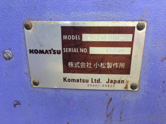 Komatsu PC 128uu-1 นำเข้าจาก ญี่ปุ่น แท้ๆ 1000\% สวย เดิม พร้อมใช้ ขายถูก 090-986-2521 Komatsu PC 128uu-1 นำเข้าจาก ญี่ปุ่น แท้ๆ 1000\% สวย เดิม พร้อมใช้ ขายถูก 090-986-2521