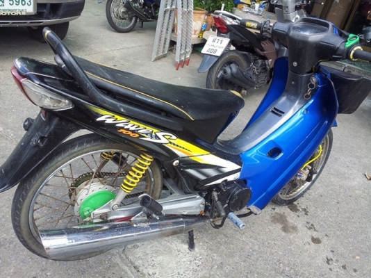 Wave100 ตัวเก่า ตามสภาพ