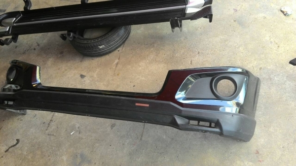 Skirt หน้า Vigo TRD Sportivo V.1 ตัวสูง