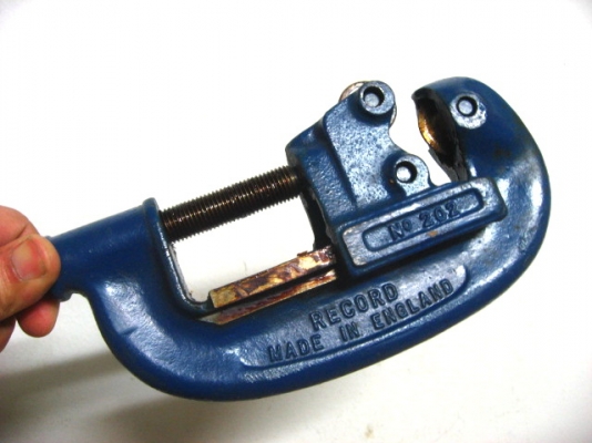 RECORD Pipe Cutter No.202 made in England