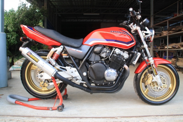 ขาย CB 400 เทค 1  ปี 2000 สรรพสามิตแท้ เครื่องดี สภาพสวยจัด 99000
