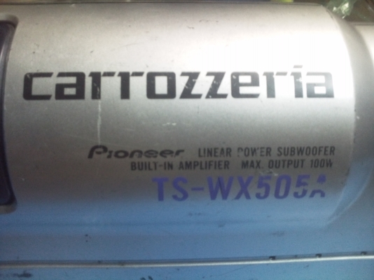 ขายลำโพงซับตู้สำเร็จมีไฟของpioneer japan