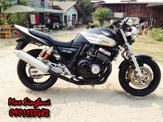 แม็กสิงหืบุรี//CB400 ปี98 เวอชั่นS แท้ รุ่นสุดท้ายตัวฉลอง50ปี ราคาถูก 79000 ด่วน