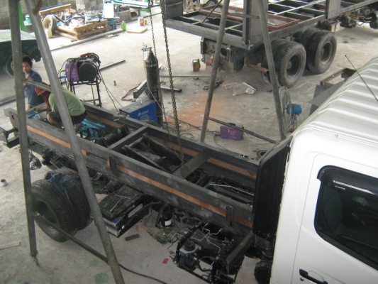 รับติดตั้งประกอบดั้มพ์  รถ 6 ล้อ 10 ล้อ รถปิ๊กอัฟ ติดตั้งเครน  ราคากันเอง ต่อเร็ว รับรองความแข็งแรงโดยวิศวกร