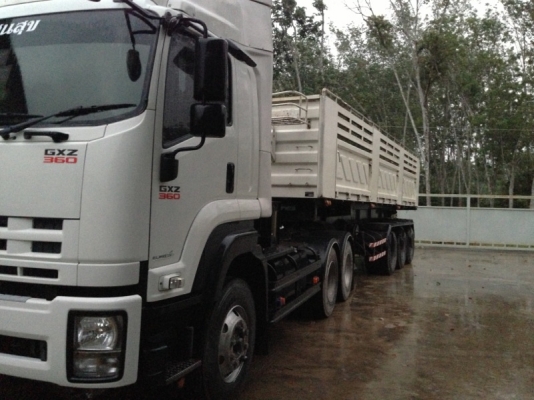 ISUZU GXZ360  หางซิมิดั้ม SMM สามเพลาแท้ค่ะ
