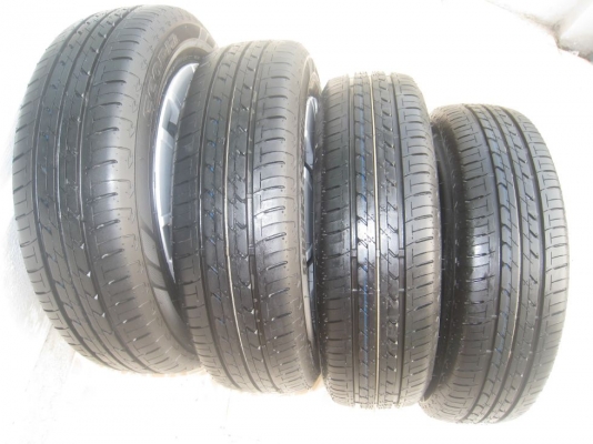 ขายกระทะล้อ mitsubishi mirage 14" 4รู 100+ยางธันวาคมปี 12+ฝาครอบ(081-3747940)