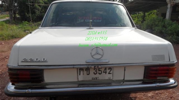 เบนซ์220D W115 ทับ8 ราคาเบาๆ