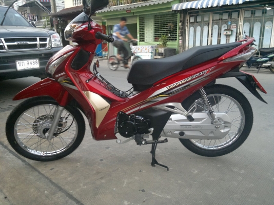 wave 125i สตาร์ทมือ หัวฉีดปี 55 ออกมา24 วัน 45000 บาท
