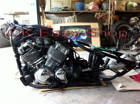 เครื่อง dragstar 400 พร้อมเฟรม ปี2001....35000
