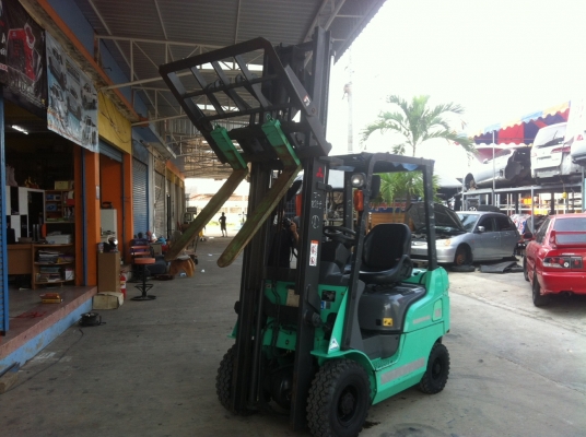 ขายฟอร์คลิฟต์  MITSUBISHI FG15T   ( 1604 ช.ม ) งาฮิ้งฟอร์ค รัปประกันสวยที่สุดของรุ่นนี้ครับ  เกียร์AT  ขอบคุณมากครับพี่เกษม จ.นครพนม