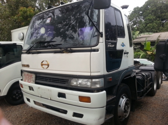 ขายหัวลากHINO2P320ปี46ยางใหม่10เส้นเรเดียลบริสโตนเล่มพร้อมโอน