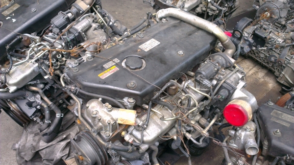 เครื่องยนต์ Isuzu 140แรง จากญี่ปุ่น test สภาพ 95\%  4HL  4HG  4HF