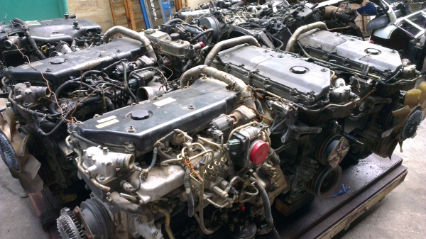 เครื่องยนต์ Isuzu 140แรง จากญี่ปุ่น test สภาพ 95\%  4HL  4HG  4HF