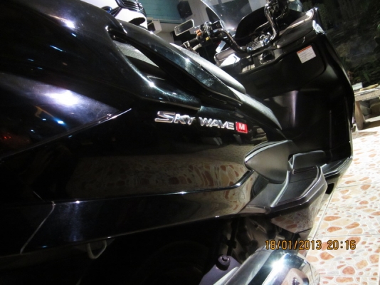 SKYWAVE250 TYPEM ปี07เกียรมือ 7สปีด หัวฉีด อินวอย สีเดิมสวย ถูกที่สุดในโลก มีคลิป SKYWAVE250 TYPEM ปี07เกียรมือ 7สปีด หัวฉีด อินวอย สีเดิมสวย ถูกที่สุดในโลก มีคลิป