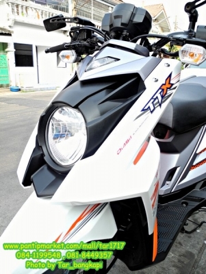 เท่..ขั้น..เทพ กับ YAMAHA TTX  วิ่ง 6,000 โล สี ขาว-ส้ม ( โอนให้ฟรีๆ )