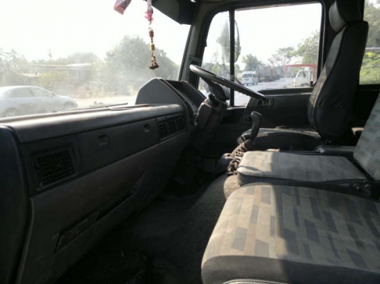 ขายรถ 10 ล้อ เพลาเดียว กระบะไม้ไม่ดั้ม 3 คัน ขายรวม ราคาย้อมๆ HINO F17 - KT925 วางหัว 3 M