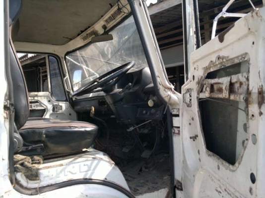 ขายรถ 10 ล้อ เพลาเดียว กระบะไม้ไม่ดั้ม 3 คัน ขายรวม ราคาย้อมๆ HINO F17 - KT925 วางหัว 3 M