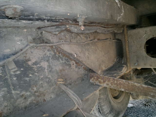 ขายรถ 10 ล้อ เพลาเดียว กระบะไม้ไม่ดั้ม 3 คัน ขายรวม ราคาย้อมๆ HINO F17 - KT925 วางหัว 3 M