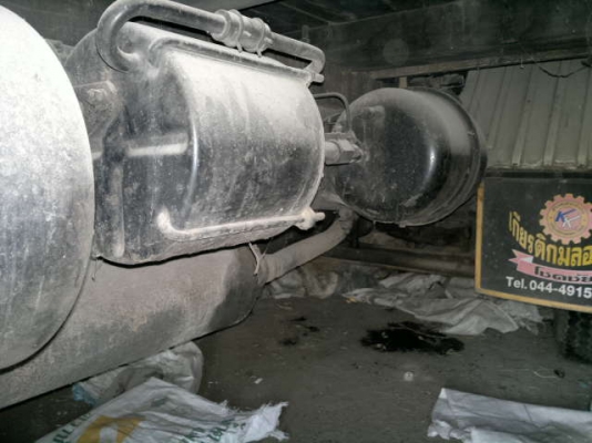 ขายรถ 10 ล้อ เพลาเดียว กระบะไม้ไม่ดั้ม 3 คัน ขายรวม ราคาย้อมๆ HINO F17 - KT925 วางหัว 3 M