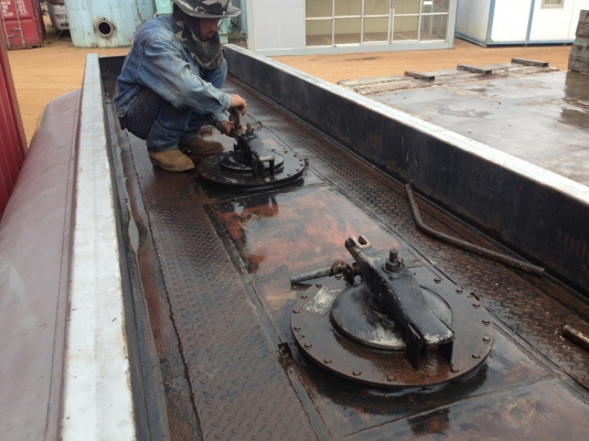 ขาย TANK เหล็ก ติดรถ 10 ล้อ ขนาด 15,000 ลิตร สภาพสวย